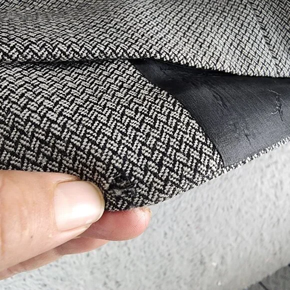 Yves Saint Laurent Jacket Mens 46R Gray Worsted Wool 3 Button Blazer *Read*